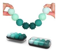 ONO Signets - Fidget giocattolo portatile per adulti, aiuta ad alleviare lo stress, l'ansia, la tensione, promuove la concentrazione, la chiarezza, design compatto e portatile (verde acqua)