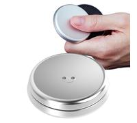 ONO Slider - Fidget giocattolo portatile per adulti, aiuta ad alleviare lo stress, l'ansia, la tensione, promuove la concentrazione, la chiarezza, design compatto e portatile (grigio, alluminio)