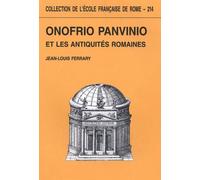 Onofrio Panvinio et les antiquités romaines