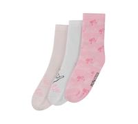 ONOMATO! Barbie - Calzini da bambina 3 paia, multicolore, 27-30