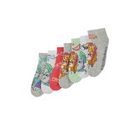 ONOMATO! Paw Patrol Skye Everest - Set di 7 paia di calzini per bambini, multicolore, 27-30