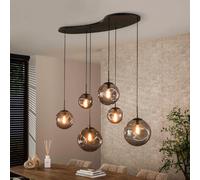 Onooro Bologna lampada a sospensione 6 luci, E27, BO683-7478/77, Bologna [Lampade per Interni > Lampade a Sospensione]