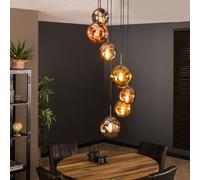 Onooro Bologna lampada a sospensione, E27 7 luci, BE614-7459/29, Bologna [Lampade per Interni > Lampade a Sospensione]