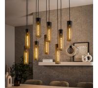 Onooro Budapest 5+4 lampada a sospensione, E27, BE614-7385/77, Budapest 5+4; Budapest [Lampade per Interni > Lampade a Sospensione]