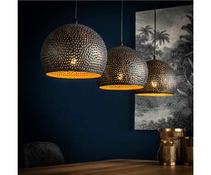 Onooro Dubai Globe lampada a sospensione, E27 3 luci, BE614-8098/56, Dubai Globe; Dubai [Lampade per Interni > Lampade a Sospensione]