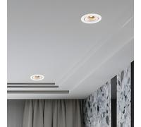 Onooro Kalula faretto da incasso, LED inclinabile UGR<19, BEL03631WM5B, DLAC LED 930 30 Kalula [Lampade per Interni > Punti Luce e Faretti]