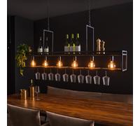 Onooro Sanremo lampada a sospensione, E27 6 luci, BE614-7972/76, Sanremo [Lampade per Interni > Lampade a Sospensione]