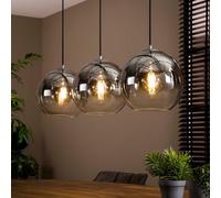 Onooro Toronto lampada a sospensione E27 3 luci, BO683-7105/28, Toronto [Lampade per Interni > Lampade a Sospensione]