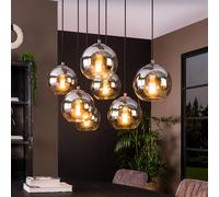 Onooro Toronto lampada a sospensione E27 7 luci, BE614-7107/29, Toronto [Lampade per Interni > Lampade a Sospensione]
