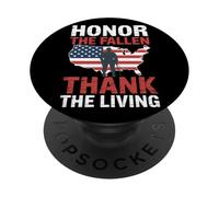 Onora i caduti grazie al vivente Veterans Day PopSockets PopGrip Adesivo