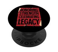 Onorare la forza, celebrare l'eredità PopSockets PopGrip Adesivo