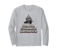 Onore Coraggio Sacrificio Casco da Pompiere Regalo da Maglia a Manica