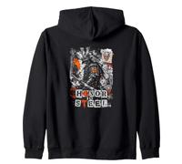 Onore in Acciaio Spirito Guerriero Samurai Felpa con Cappuccio