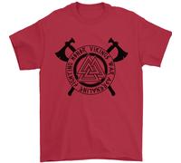 Onore Vikings Guerra Adrenalina Combattimento T-Shirt 100% Cotone