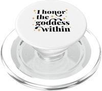 Onoro La Dea Nella Citazione Di Supporto Femminista Magico PopSockets PopGrip per MagSafe