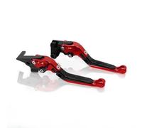 Onrksreb Parti compatibili Pieghevole Leve Freno Frizione Per Yama&ha XSR 900 2016 2017 2018 2019 2020 Accessori Leva Manubrio(Rosso)