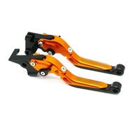 Onrksreb Parti compatibili Pieghevole Leve Freno Frizione Per Yama&ha XSR 900 2016 2017 2018 2019 2020 Accessori Leva Manubrio(Orange)