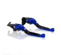 Onrksreb Parti compatibili Pieghevole Leve Freno Frizione Per Yama&ha XSR 900 2016 2017 2018 2019 2020 Accessori Leva Manubrio(Blu)