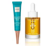 Onsen Secret Nail Reboot Duo - Cura naturale per unghie e cuticole con crema (30 ml) e olio di cuticola (30 ml) - Ripara, rinforza e abbellisce le unghie visibilmente danneggiate