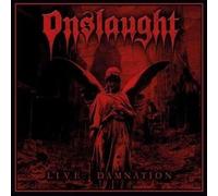 ONSLAUGHT - LIVE DAMNATION CLEAR VINYL - Vinyl Record - K72z