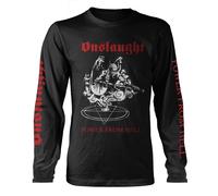 Onslaught Power From Hell Maglietta Manica Lunga Adulto Unisex (PH4152)
