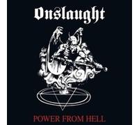 ONSLAUGHT - POWER FROM HELL WHITE / RED SPLATTER VINYL - Vinyl Record - K72z