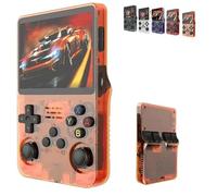 Onsole per Giochi Retrò Portatile, con 20000 Giochi Precaricati , Emulatore PSP/ Arcade, Batteria Ricaricabile, Ideale per Viaggi e Regali(Orange)