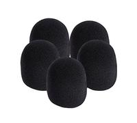 OnStage On-Stage - Parabrezza per microfono a sfera, in schiuma, colore: nero (confezione da 5)