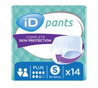 Ontex ID Pants Plus - Pannolone a Mutandina Taglia S, 14 pants