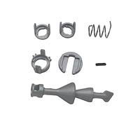 ONTHIS Kit di Riparazione Cilindro Serratura Porta Anteriore Sinistra Adatto for BMW E90 E91 E92 E93 Serie 3 51217162427 (Color : L R Lock Repair Kit)