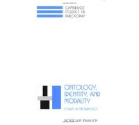 Ontology, Identity, and Modality: Essays in Metaphysics