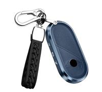 ontto Cover per chiave auto, adatta per BMW Mini Cooper SE J01 S F65 F66 Countryman U25 2023 - 2025, in lega di cuoio per chiavi, portachiavi blu