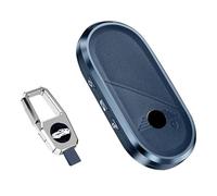 ontto Custodia per chiave auto, portachiavi in metallo, in pelle, compatibile con BMW Mini Cooper SE J01 S F65 F66 Clubman EV Hatchback 2024 2025