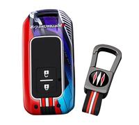 ontto Custodia per chiave elettronica adatta per Suzuki striscia luminosa guscio chiave auto per Swift Sport Hybrid V Wagon R Monopoly 2017-2022 XL7 2021 Ignis Hybrid 2020 2021, custodia per chiave