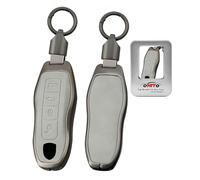 ontto Custodia portachiavi in metallo adatta per Porsche 911 Cayenne 958 2011-2017 Macan Panamera 970 718 Cayman Boxter 982 2016-2024 chiave auto custodia portachiavi custodia custodia custodia