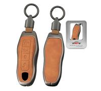 ontto Custodia portachiavi in metallo adatta per Porsche 911 Cayenne 958 2011-2017 Macan Panamera 970 718 Cayman Boxter 982 2016-2024 chiave auto custodia portachiavi custodia custodia custodia