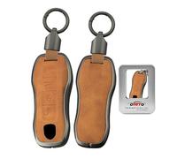 ontto Custodia portachiavi in metallo adatta per Porsche Panamera Spyder Carrera Macan Boxster Cayman Cayenne 911 970 981 991 2019-2024 chiave auto custodia custodia portachiavi custodia custodia