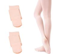 ONTYZZ 1 paio di collant per danza classica, 2 paia, rosa, 13-15