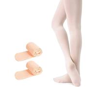 ONTYZZ 1 paio di collant per danza classica, 2 paia, rosa, 6-10