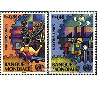 ONU - Ginevra 173-174 (Completa Edizione) MNH ** MNH 1989 Banca Mondiale (Francobolli per i Collezionisti)