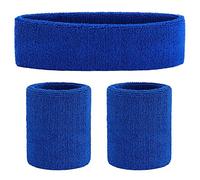 ONUPGO Fascia parastinchi Sport Fascia fascia da polso Cinturini Sweatbands Bracciale in tessuto spugna Esercizio atletico Polsini da polso Umidità Traspirante Felpa fascia assorbente