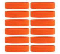 ONUPGO Fascia per il sudore per uomini e donne - 3 pezzi/6 pezzi/12 pezzi fasce sportive per capelli traspiranti in cotone atletico traspirante fascia per la testa