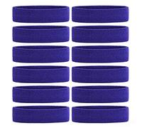 ONUPGO Fascia per uomo e donna - 3 pezzi / 6 pezzi / 12 pezzi Fasce sportive Umidità assorbimento Tessuto sportivo in spugna di cotone Fascia in tessuto assorbente sudore