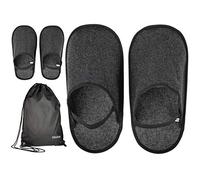 ONVAYA® Pantofole artigianali con elastico in sacchetto, suola in ABS, copriscarpe per musei, copriscarpe, pantofole per ospiti, pantofole, scarpe protettive, copriscarpe in feltro