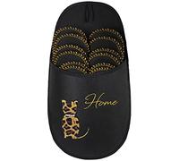 ONVAYA Pantofole per gli ospiti ABS | Home Leo Cat | Set di 6 | Suola antiscivolo | Pantofole | Pantofole di feltro | Taglia 36-45 Pantofole per gli ospiti