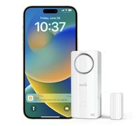 Onvis Sensori Allarme Porte Finestre Thread, Sensore di Contatto con Sirena di allarme Integrata da 120 dB, Termometro, Igrometro, Domotica, Avvisi di Intrusi, Funziona con Apple HomeKit
