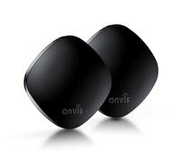 Onvis Smart Trova Oggetti, Bluetooth Localizzatore Funziona con Apple Dov'è App (solo iOS), Durata della batteria di 3 anni, Item Finder per Chiavi/Bagagli/Valigie, Apple MFi Certificato (2 Pack)