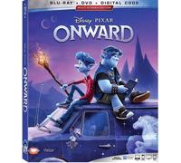 ONWARD (Blu-ray) Tom Holland Chris Pratt Julia Louis-Dreyfus Octavia Spencer