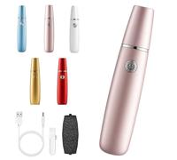 Onwddarefy Electric Feet Callus Remover, Sightfelt Electric Feet Callus Remover, 3 Speeds Adjustable 360 Rotation for Women and Men (Pink)