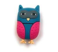 Onwomania Blue Pink Owl Bird Cute Funny USB Stick 8GB USB 2.0 Memory Stick Disk